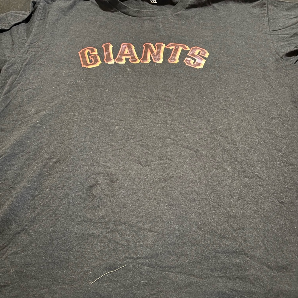 Men's Black Giants Short Sleeve Tee